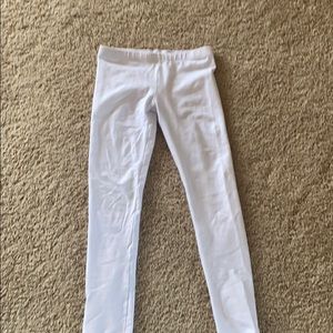White leggings
